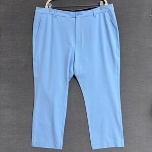 Footjoy Pants 42x30 Light Blue Golf Stretch Performance Classic Preppy Casual